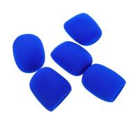 CIYODO 5 Pièces Lot de Housses Mousse Épaisses pour Micro Portatif Protection Éclaboussures Réutilisable Compatible Ktv et Concerts Isolation Sonore et Facile à Installer