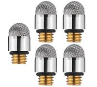 CIYODO 5 Pièces Pointe Fine de Stylo en Fibre Conductrice Base Métallique Compatible Écrans Tactiles Capacitatifs pour Précision