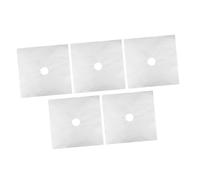 CIYODO 5 Pièces Protection pour Cuisinière à Lot de Antiadhésifs Faciles à Protège Brûleurs pour Cuisinière Résistants pour Cuisine Ordonnée