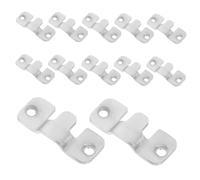 CIYODO 50 Pièces Boucles de Meubles Accessoires de canapé Silver