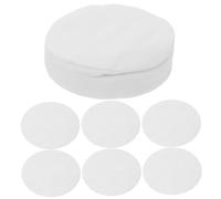 CIYODO 50 Pièces Cotton Rounds For Facial Cleaning Exfoliating Makeup Remover Pads Nonwoven Fabric For Skincare Massage Machine Accessories Women