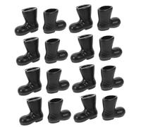 CIYODO 50 Pièces Mini Bottes de Noël Lot de Accessoires Décoratifs pour Poupées pour Maison Miniature Décoration de Noël