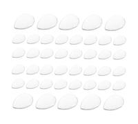 CIYODO 50 Pièces Perles Affichage Couleur Ongles Transparentes Verre Forme Goutte Eau pour Manucure Carte de Complète et Outils Précis pour Salon et Usage Personnel