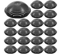 CIYODO 50 Pièces Tapis Maille Drainage pour Pot de Fleur Tampon Grille Plastique Anti-Fuite Terreau pour Pots Intérieur Extérieur Jardin