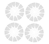 CIYODO 500 Pièces Filtre Réutilisable en Mousseline Alimentaire avec Cordon pour Infusion Thé Vrac Épices Cuisine Bouillon (8 * 10cm, 500 pièces)