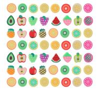 CIYODO 500 Pièces Perles de Fruits en Pâte Polymère Bracelet Collier