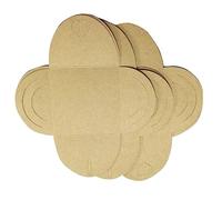 CIYODO 50pièces Pochette De Support pour CD Boîtier DVD Papier Kraft Recy pplicateur Replay