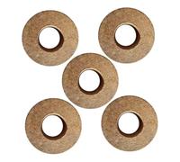 CIYODO 5pièces Couvercles pour Plantes Hydroponiques Trou Central De Couvercles pour Vases Hydroponiques Verre pour Jardinières Eau Intérieures