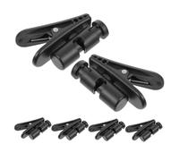 CIYODO 6 Pièces Clips de Câble pour Écouteurs et Microphone Pince de Fixation pour Câbles de Micro Accessoire Pratique pour Écouteurs et Communication Claire