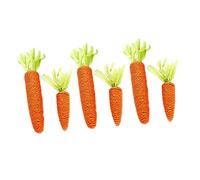 CIYODO 6 Pièces Mordre de Carotte pour Amusants Interactifs pour Éveiller Intérêt Animaux de Compagnie