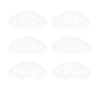 CIYODO 6 pièces Protège-menton PP pour Casque Moto Lot de Coussinets Confortables et Sécurisés Accessoires pour Casque Ski et Roller Améliore Maintien et Friction