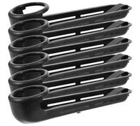 CIYODO 6pièces Accessoires de Table de Billard Rail en Plastique pour Snooker et Pool Facile à Installer Trajectoire de Boule Précise