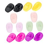 CIYODO 7 Cache-oreilles en silicone bouchons d'oreille pour salon de protection auditive pour teindre cheveux Gel de