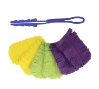 CIYODO 7 pièces Lingettes Dépoussiérantes Réutilisables pour Balai avec Manche Microfibre Lavable Recharges Efficaces pour Nettoyage Sec et Humide Adaptées Maison Bureau et Voiture