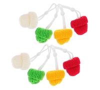 CIYODO 8 Pcs Lizard Fils De Laine Chapeaux De Chapeaux De Compagnie Réglable Pet Lézard Chapeaux Décoratifs