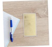 CIYODO 8 Pièces Boîte à Billets Plastique Porte Billets Transparent à Eau et Timbres Rangement Pratique pour Papier et Objets Petits Étui de Protection