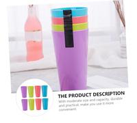 CIYODO 8 Pièces Reusable Drinking Water Cups Without Lid Material Simple Design For Home And Restaurant Use
