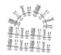 CIYODO 80 Pièces Lot de Vis Expansion Métalliques Chevilles à Pétales Robustes Fixation Murale pour Meubles Panneaux Publicitaires et Décorations Installation Rapide
