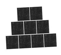 CIYODO 9pièces Tapis Filtrant pour Bac à Litière pour Chat Lot de Tapis pour Litière Accessoire De Filtration pour Bac à