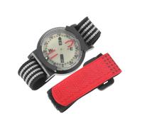 CIYODO Accessoires de plongée sous-Marine Boussole lensatique Qui Brille dans Le Noir Boussole de Poignet Compas à Voile étanche ABS Black