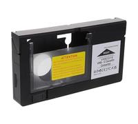 CIYODO Adaptateur de Conversion VHS-C et Convertisseur Bande pour Caméscopes, Plastique Solide, Usage Lecture Vidéo Professionnelle, Format Cassette 1/2 Pouce, Portable
