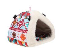 CIYODO Adorable Nid en Coton pour Animal de Compagnie Nid de Couchage pour Hamster Cochon d'Inde