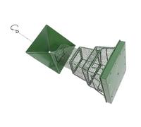 CIYODO Alimentation Oiseaux pour Extérieurs Balcons Suspendue à Étagère Unique Design Compact Élégant