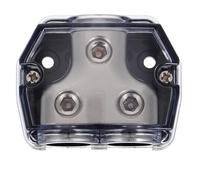 CIYODO Amplificateur Audio Bloc de Distribution 2 Voies en Plastique pour Amélioration Sonore Composants Audio Automobile