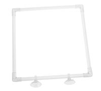 CIYODO Anneau de Nourriture Flottant pour Poissons avec Ventouse Accessoire Aquarium Transparent Acrylique pour Alimentation de Betta et Autres Poissons Barrière Flottante pour Zone de