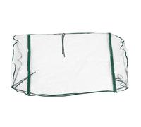 CIYODO Bâche Transparente en PVC Résistante aux Intempéries pour Mini Serre de Jardin 70X50X70 CM Serre Pliante d'Extérieur Portable Maille Ventilée Protection Efficace Plantes en