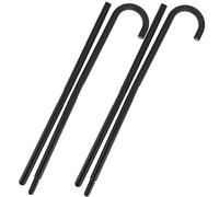 CIYODO Baguettes de Magicien Cosplay 2 Pièces, Bâtons de Théâtre en Plastique à 4 Sections, Accessoires de Costume Magique pour Fête Foraine et Spectacle Théâtral Halloween