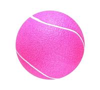 CIYODO Balle de Tennis Gonflable Rose Balle Surdimensionnée Caoutchouc Souple Éducatif pour Garçon Fille et Interaction Parents Garçon Fille Adaptée Aux Jeux Extérieurs et Intérieurs