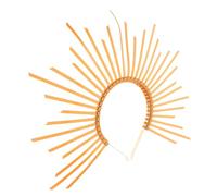 CIYODO Bandeau Auréole Doré Élégant pour Fête et Costume Accessoire Cheveux Chic et Léger Coiffe Notre-dame pour Engagement et Soirée