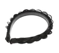 CIYODO Bandeau Tressé Cheveux Synthétiques Naturels Serre-tête Léger et Confortable pour Filles et Femmes Accessoire Coiffure Quotidien Fête