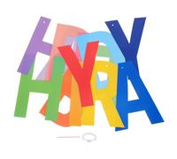 CIYODO Banderole Joyeux Anniversaire Papier Colorée avec Lettres pour Décoration Fête Garçon Fille Guirlande Suspendue Facile à Installer pour Anniversaire Garçon Fille Décorations