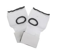 CIYODO Bandes de Boxe Gel Coussinets, Blanc, Sponge, Tissu, Absorption des Chocs, Fatigue, Confort Respirant, pour Homme et Femme, Paquet de Frappe, Entraînement en Salle