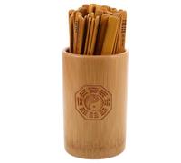 CIYODO Bâtonnets de Divination Jing en Bambou, Outil Rituel Portable | Apprentissage Culturel et Soutien Décisionnel, Usage Contemplation, Format 13x8x8cm, Feng Shui