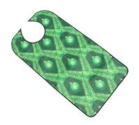 CIYODO Bavoir Adulte Imperméable Lavable en Tissu Doux Taille Large pour Repas et Activités Salissantes Protection Vêtements pour Personnes Âgées Cuisine