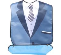 CIYODO Bavoir Imperméable Lavable pour Adultes Seniors Protection Résistante à L'Usure en Polyester Souple Taille Ajustable Léger et Pliable Accessoire Pratique pour Repas et Aide à