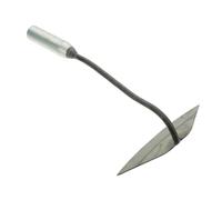 CIYODO Binette de Jardin Forgée à Main avec Manche Antidérapant Outil de Désherbage Portable pour Ameublir Le Sol et Planter des Légumes Facile à Utiliser et Confortable pour Jardinage