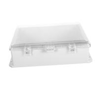 CIYODO Boîte de Distribution Électrique Étanche avec Couvercle Transparent pour de Compatible Interrupteurs Basse Tension et Disjoncteurs Coffret Sécurité pour Installations Électroniques