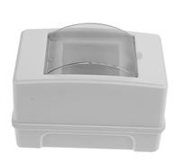 CIYODO Boîte de Jonction Électrique 3 Voies Ip65 Étanche Fenêtre Transparente, Boîtier Abs PC Résistant aux Chocs pour Atelier et Extérieur