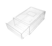 CIYODO Boîte De Rangement Réfrigérateur Tiroir Spacieuse Empilable Tiroir Coulissant Pour Congélateur Organise Fruits Légumes Viandes Boîte Alimentaire Transparente Pour Cuisine