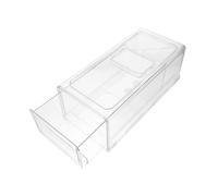 CIYODO Boîte de Rangement Tiroir Transparent pour Réfrigérateur et Congélateur Organisateur Plastique Boîte de Stockage Moyenne pour Aliments et Snacks