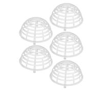 CIYODO Boules D’Aquarium pour Fougères et Orchidées, Lot de 5 en Plastique | Support de Plantation Compact et Réutilisable, Entretien Facile à Maison Aquarium, Format Pratique