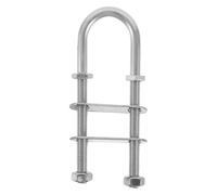 CIYODO Boulon en U M8 en Acier Inoxydable pour Quincaillerie de Bateau Surface Polie Lisse et Compatibilité pour Usage Quotidien sur Pont