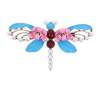 CIYODO Broche Décorative Libellule en Alliage de Zinc, Accessoire Délicat et Facile à Coordonner pour Anniversaire et Tenue Élégante