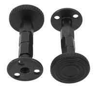 CIYODO Butées de Tête de Lit Réglables 78-105 MM Supports Anti-Vibrations Noirs 2 Pièces pour Fixation Stable de Cadres de Lit Dispositifs Anti-Desserrage Canapés et Armoires