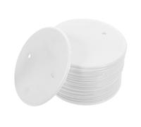 CIYODO Cache-Trou Octogonal pour Plafond 25 Pièces Plaque De Ronde pour Panneau Électrique Sécurité