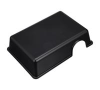 CIYODO Cachette pour Gecko À Crête Nid Humidifié pour Reptiles Décoration pour Terrarium De Gecko Grotte pour Reptiles pour Une Habitation Heureuse